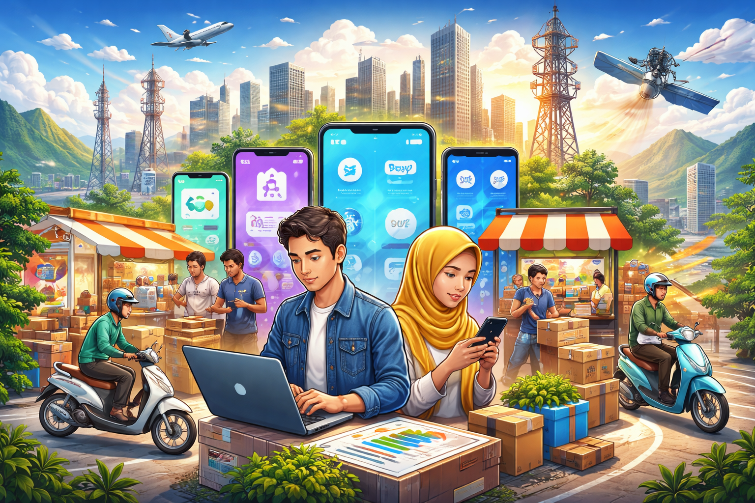 Ekonomi digital Indonesia yang dinamis