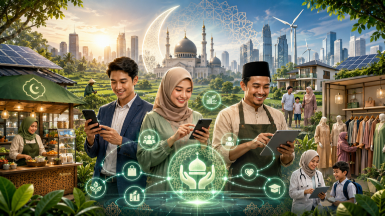 Teknologi, komunitas, dan keuangan berkelanjutan