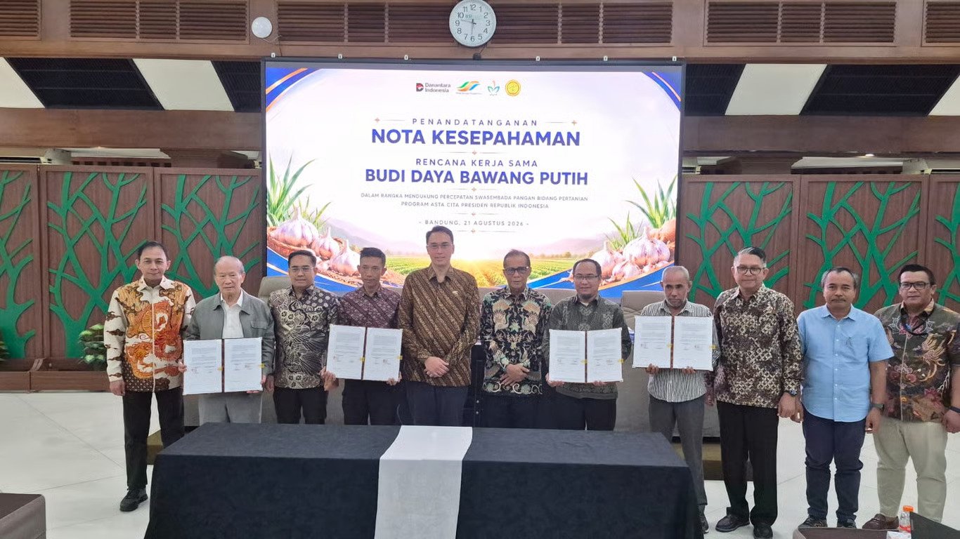 PTPN Group Akselerasi Swasembada Bawang Putih Nasional